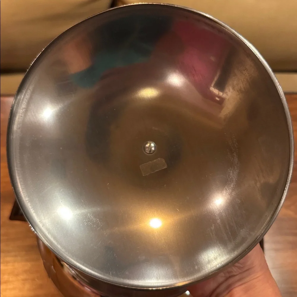 Vintage MCM West Bend Chrome Penguin Hit Cold Ice Bucket Made In USA Bakelight